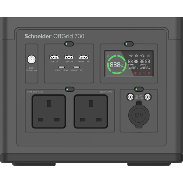 APC PPS730-UK Bærbar energistation Lithium-Ion (Li-Ion) 6,4 kg