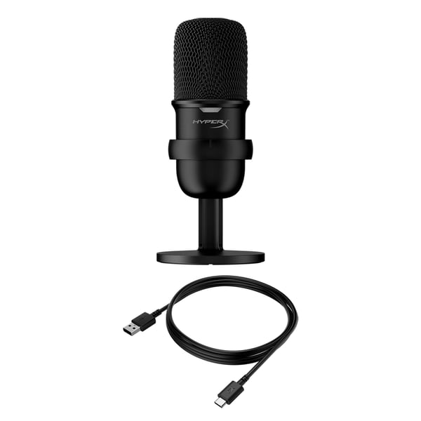 HyperX SoloCast Sort Bordmikrofon