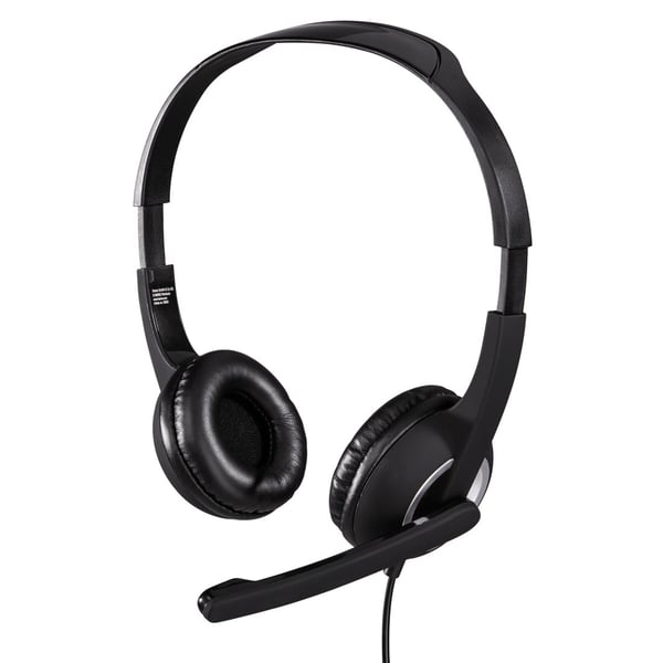Hama Essential HS 300 Headset Ledningsført Opkald/musik Grå Hama Essential HS 300 Headset Ledningsført Opkald/musik Grå