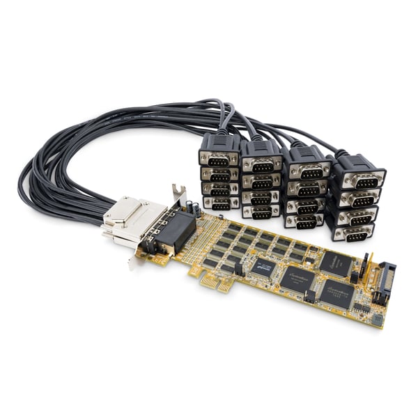 StarTech.com 16-portars PCI Express seriellt kort