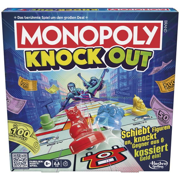 Monopoly Knockout 20 min. Brætspil Økonomisk simulering