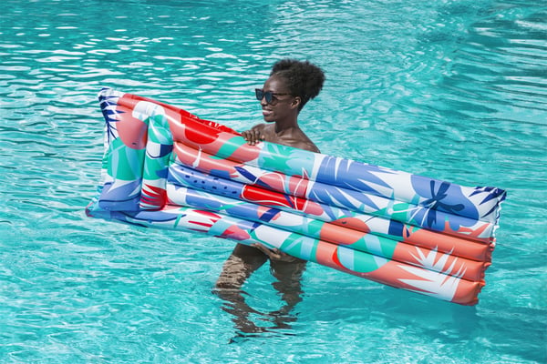Bestway 44033 / 23 pool- och badmadrass Multifärg Mönstrad