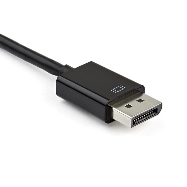 StarTech.com DP2VGAHD20 videokabel adapter DisplayPort HDMI + VGA (D-Sub) Sort