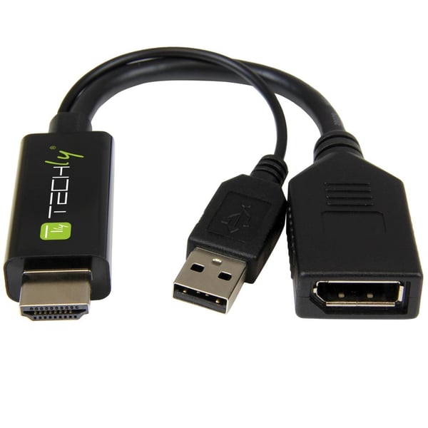 Techly ICOC HDMI-DP12A video omformer 4096 x 2160 pixel