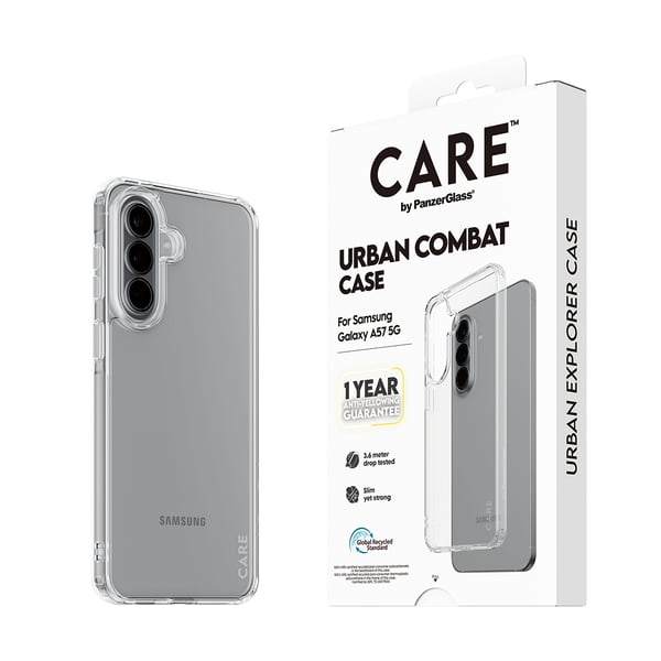 PanzerGlass CARE™ by ® Urban Combat Case Transparent Samsung Galaxy A57 5G