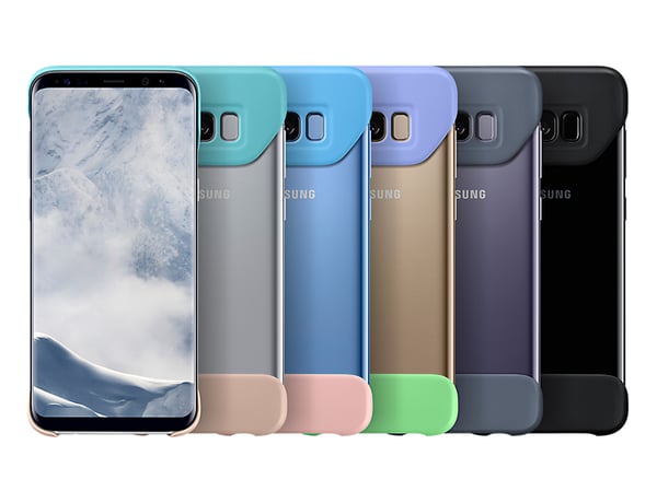 Samsung EF-MG955 mobiltelefon etui 15,8 cm (6.2") Cover Blå, Lyserød