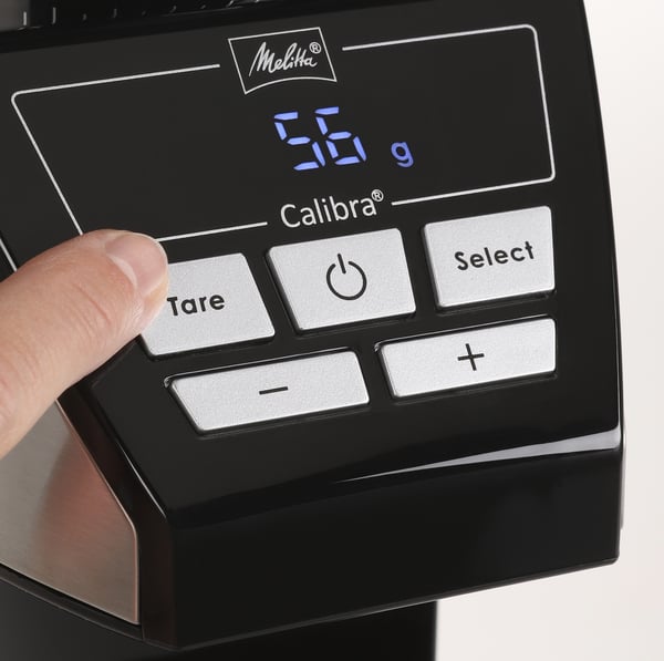 Melitta 1027-01 160 W Musta, Ruostumaton teräs