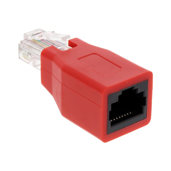 InLine 69994K kabel kønsskifter RJ-45 Rød