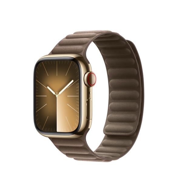 Apple MTJ73ZM/A Smart bærbart (wearable) tilbehør Band Gråbrun Polyester