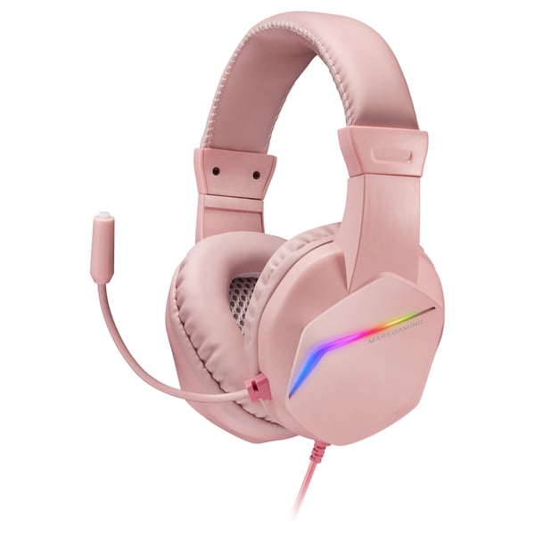 Mars Gaming MH122P hörlur och headset Kabel Huvudband Spela USB Type-A Rosa Mars Gaming MH122P hörlur och headset Kabel Huvudband Spela USB Type-A Rosa