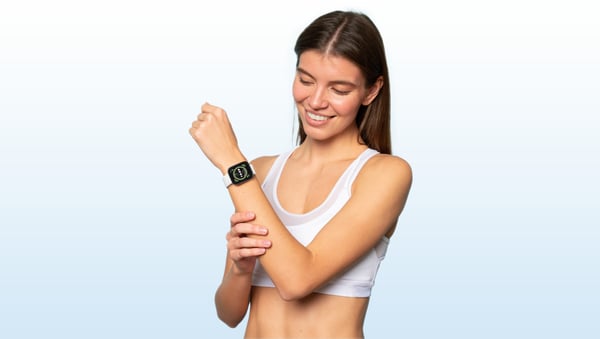 Amazfit Bip 5 4,85 cm (1.91") TFT 45.9 mm Digital 320 x 380 pixel Berøringsskærm Hvid GPS (satellit)