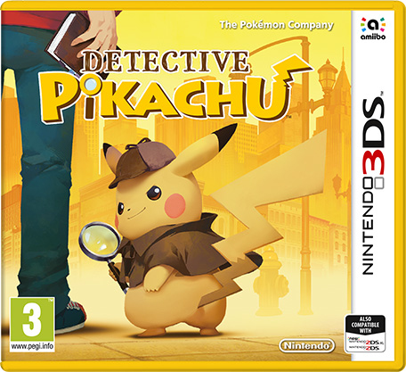 Nintendo Detective Pikachu Vakio Saksa, Englanti Nintendo 3DS