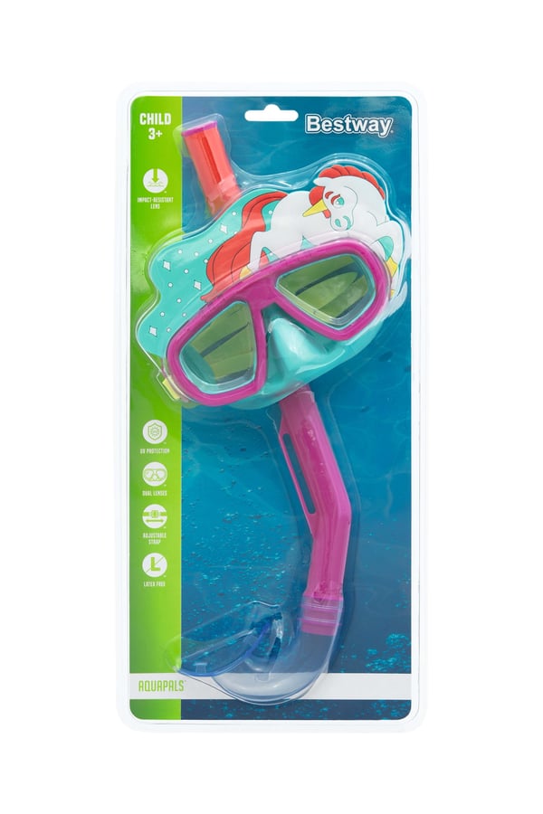 Bestway 24059 / 23 dykkemaske Polykarbonat Forskellige farver Barn
