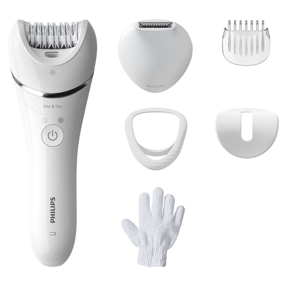 Philips 8000 series Epilator Series 8000 BRE715/00 Våd og tør epilator