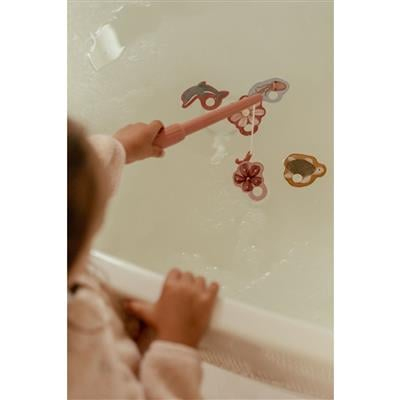 Rubo Toys 2015916 spil, legetøj & mærkat til badet Badelegesæt Lyserød