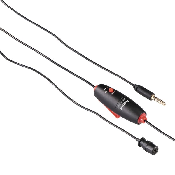 Hama Smart Musta Paikoilleen napsautettava mikrofoni