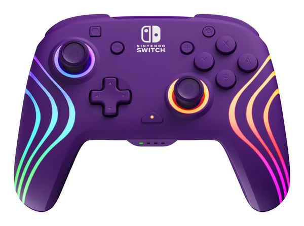 PDP Afterglow Wave Lilla Gamepad Analog/digital Nintendo Switch, Nintendo Switch OLED