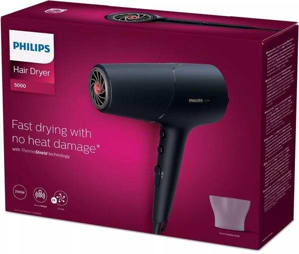 Philips 5000 series BHD504/00 hiustenkuivain 2100 W Harmaa