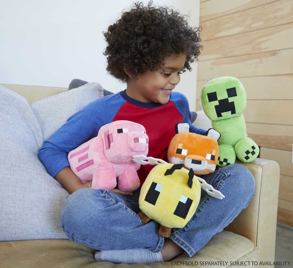 Minecraft -plysfigur på 20 cm, fanfavoritter