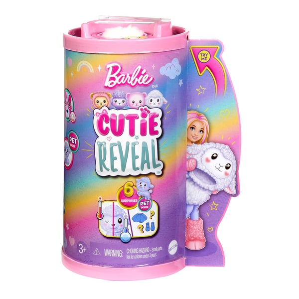 Barbie Cutie Reveal -dukkesortiment