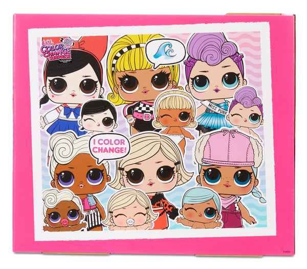 L.O.L. Surprise! Color Change 2-in-1 Me & My Doll + Lil Sis in PDQ