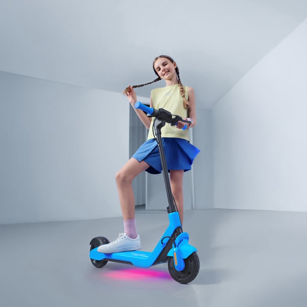 NAVEE K100 elektrisk sparkcykel Blå 16 km/t