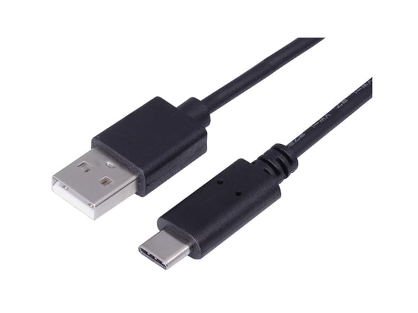 Trevi US 34-35 USB-kaapeli 1 m USB A USB C Musta Trevi US 34-35 USB-kaapeli 1 m USB A USB C Musta