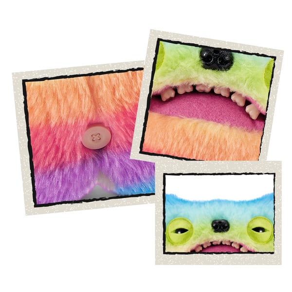 ZURU Fuggler Fart Face 23 cm sortiment serie 1 (Wide eyed Weirdo – Multi)