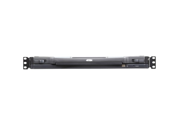 ATEN 8-Port PS/2-USB VGA LCD KVM over IP-switch med kedjekopplingsport och stöd för USB-kringutrustning