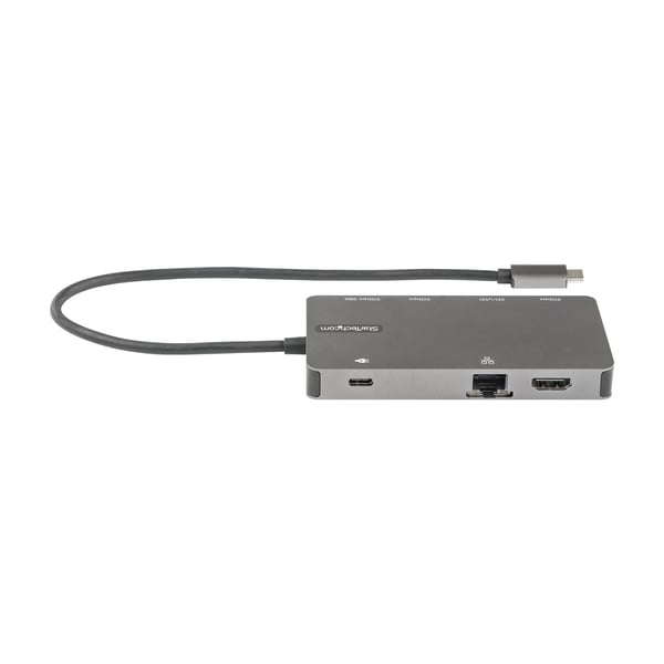 StarTech.com USB C -moniporttisovitin - USB C - HDMI 4K 30Hz/VGA-matkasovitin/telakointiasema - 5 Gb