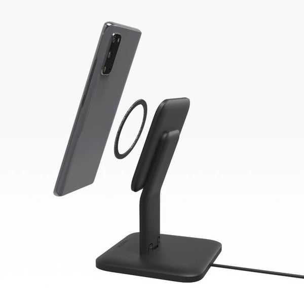 mophie snap+ wireless stand Smartphone Svart Trådlös laddning Snabb laddning inomhus
