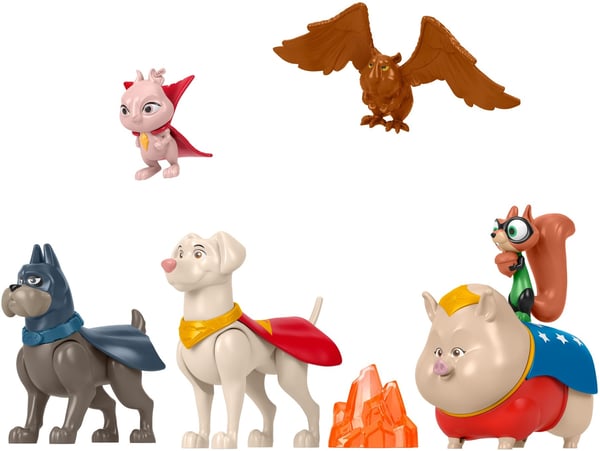 Fisher-Price DC League of Super-Pets -figurmultipakke