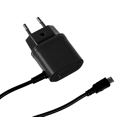 Celly TCMICRO oplader til mobil enhed Mobiltelefon Sort Vekselstrøm Indendørs