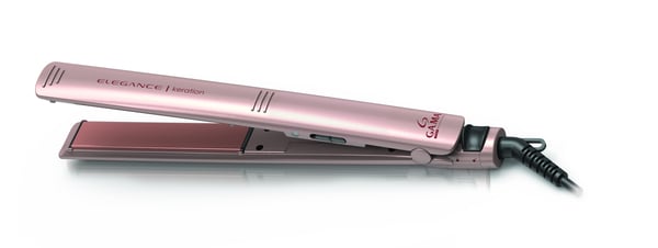 GA.MA GI0208 hiustenmuotoilija Suoristusrauta Lämmin Ruusu 45 W 2,5 m
