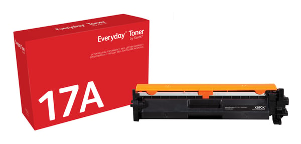 Everyday™ Mustavalko Toner by Xerox compatible with HP 17A (CF217A), Standard capacity Everyday™ Mustavalko Toner by Xerox compatible with HP 17A (CF217A), Standard capacity
