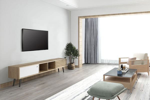 Neomounts FPMA-W350BLACK TV-kiinnike 139,7 cm (55") Musta