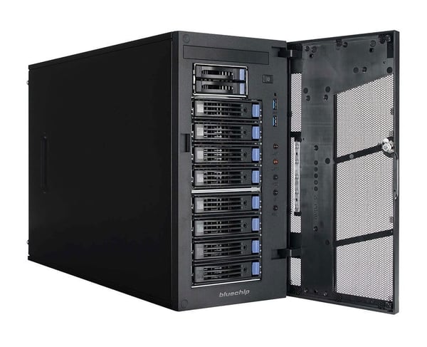 bluechip SERVERline T30349r server 1,92 TB Tower Intel Xeon 6 6315P 2,8 GHz 16 GB DDR5-SDRAM 500 W