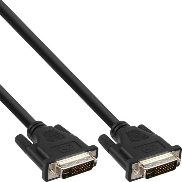 InLine 4043718103607 DVI-kabel 3 m DVI-I Svart