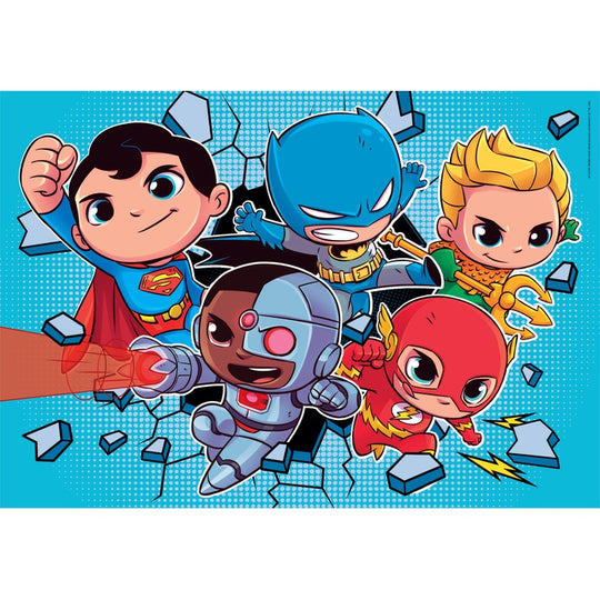 Palapeli 2x60 Super Color WB DC Comics
