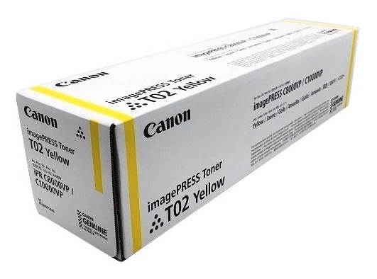 Canon T02 värikasetti 1 kpl Alkuperäinen Keltainen