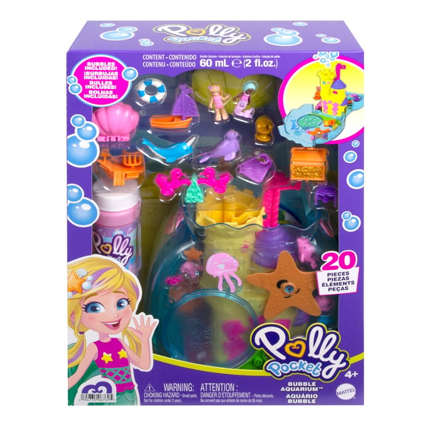 Polly Pocket BUBBLE AQUARIUM Playset