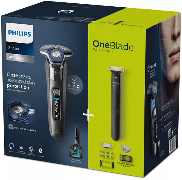 Philips SHAVER Series 7000 S7887/78 Elektrisk Wet & Dry-shaver