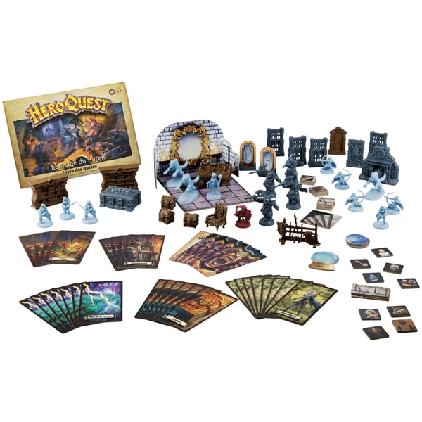 Hasbro Gaming Avalon Hill Heroquest The Mage of the Mirror-uppdragspaket
