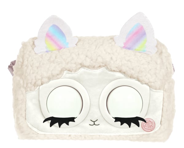 Purse Pets BAG Fluffy Llama OC GML Vit Pojke/flicka axelremsväska