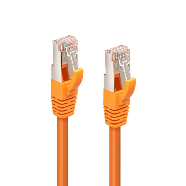 Microconnect SSTP610O verkkokaapeli Oranssi 10 m Cat6 S/FTP (S-STP) Pyöreä