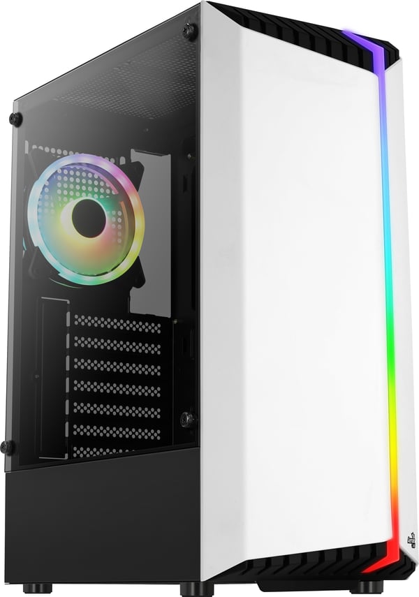 Aerocool Bionic Midi Tower Hvid