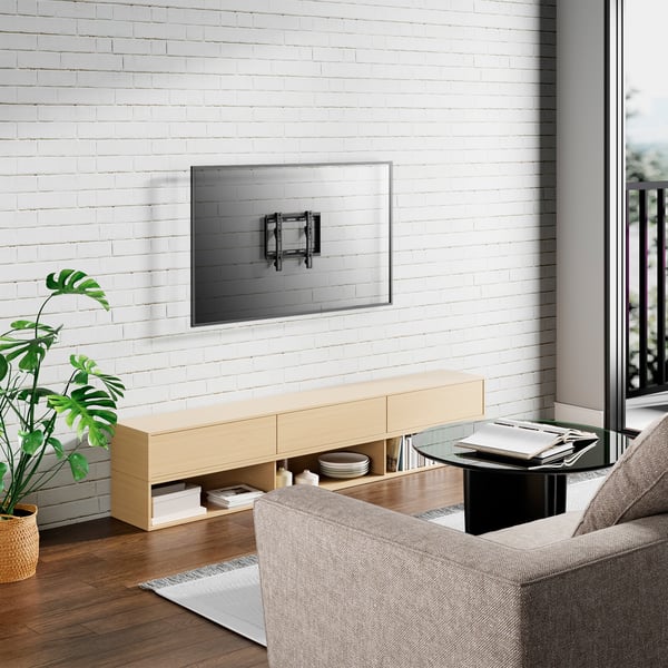 AISENS WT42F-157 tv-beslag 106,7 cm (42") Sort