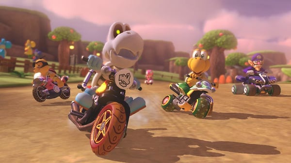 Nintendo Mario Kart 8 Deluxe Vakio Saksa, Englanti, Ranska, Italia, Japani, Hollanti, Portugali, Venäjä Nintendo Switch