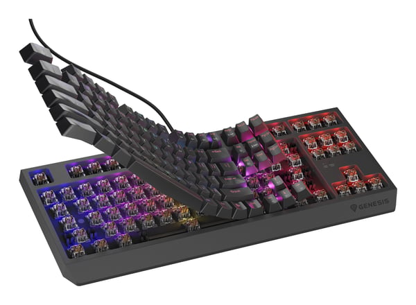 GENESIS Thor 230 TKL tastatur Spil USB QWERTY US engelsk Sort