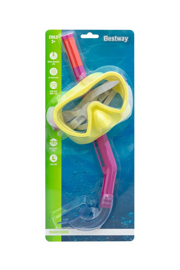 Bestway 24036 / 23 dykkemaske Polykarbonat Forskellige farver Barn